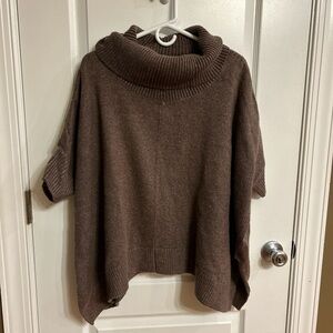 Old Navy Chocolate Brown Cowl Neck Sweater